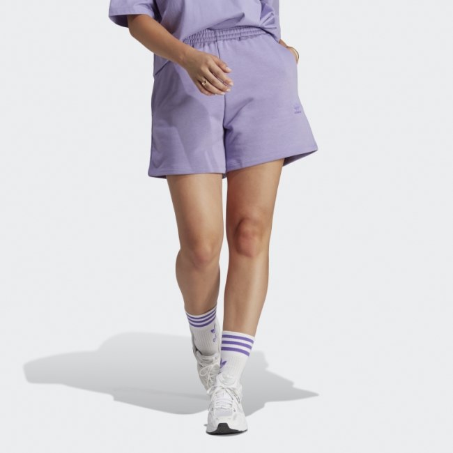 Adicolor Essentials French Terry Shorts Adidas Lilac