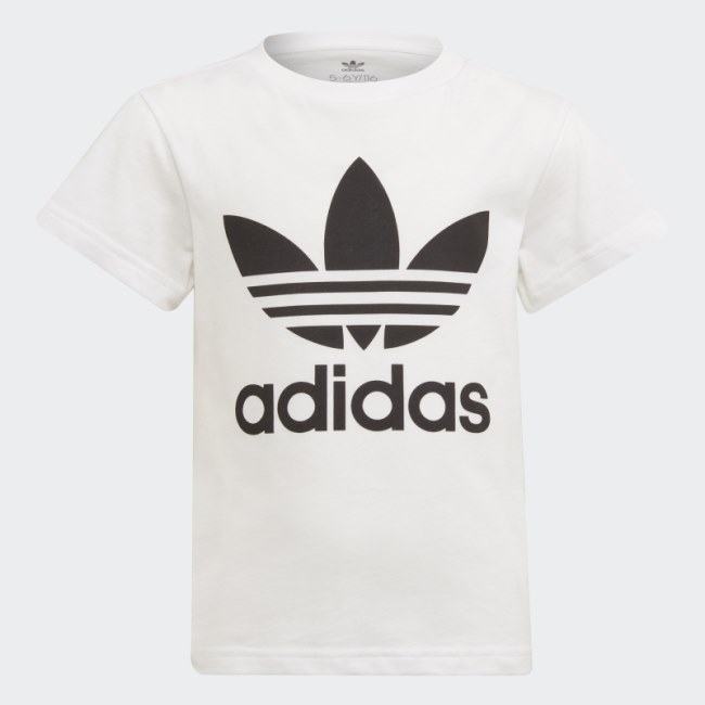 Adidas Adicolor Trefoil T-Shirt White