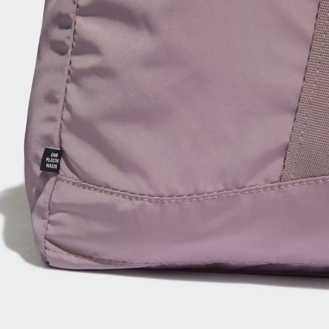 Purple Adidas Standards Designed to Move Training Duffel Bag