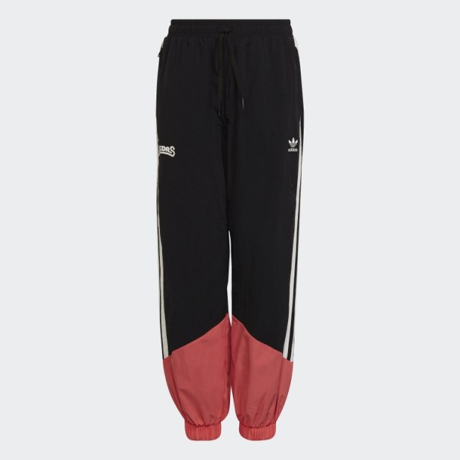 Woven Tracksuit Bottoms Adidas Black