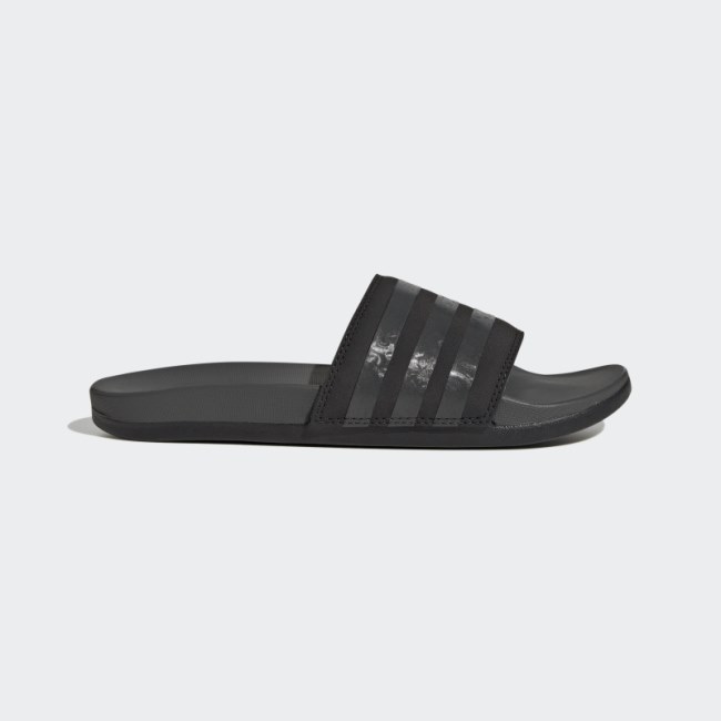 Adidas Adilette Comfort Slides Black/Grey