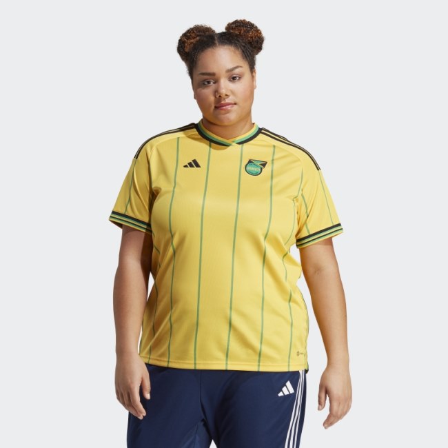 Adidas Gold Jamaica 23 Home Jersey (Plus Size)