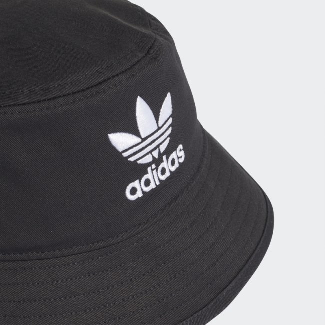Adicolor Trefoil Bucket Hat Black Adidas