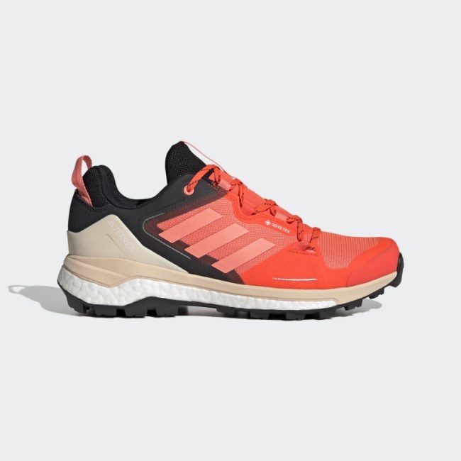 Orange Terrex Skychaser GORE-TEX 2.0 Hiking Shoes Adidas