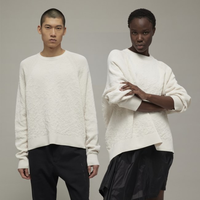 Fashion Adidas Y-3 Knit Crew Sweatshirt