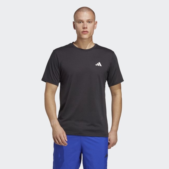 Adidas Train Essentials Comfort Training T-Shirt Black