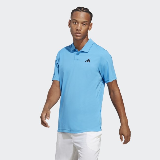 Blue Club Tennis Polo Shirt Adidas