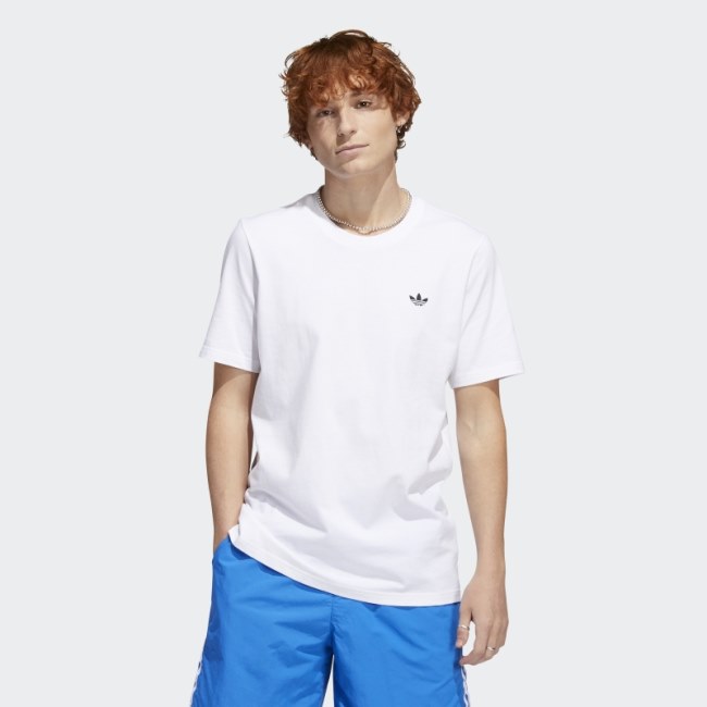 White Skateboarding 4.0 Logo T-Shirt (Gender Neutral) Adidas