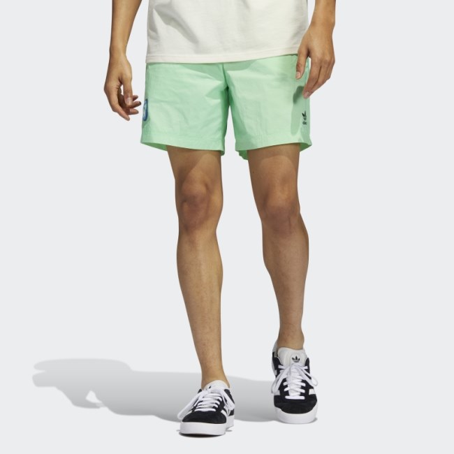 Adidas Beam Green Happy Earth Shorts