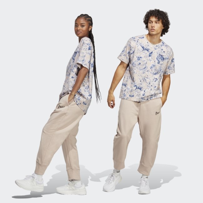 Taupe Adidas x Parley 7/8 Pants (Gender Neutral) Fashion