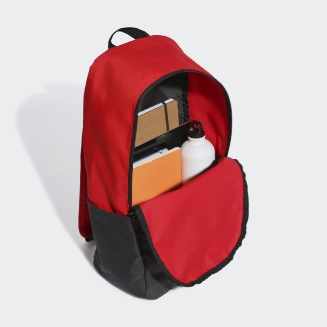 Scarlet Adidas Classic Foundation Backpack