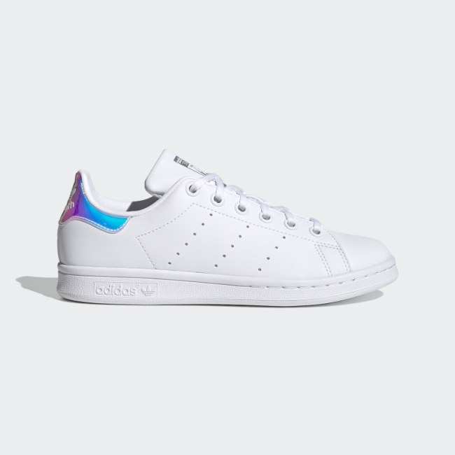 Adidas Stan Smith Shoes Silver Hot