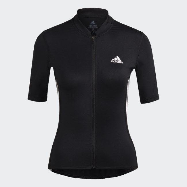 Hot Adidas The Short Sleeve Cycling Jersey White
