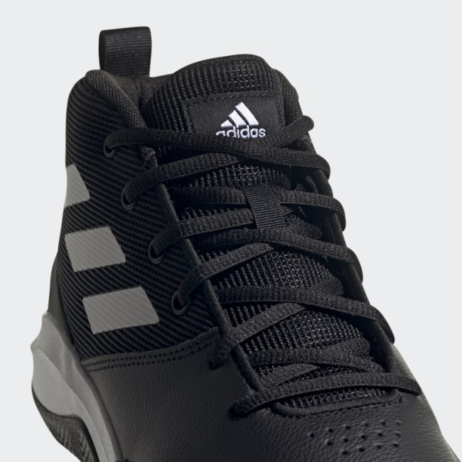 Black Adidas OwnTheGame Shoes