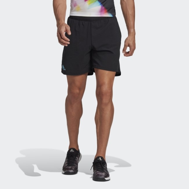 Black Tennis WC Shorts Adidas