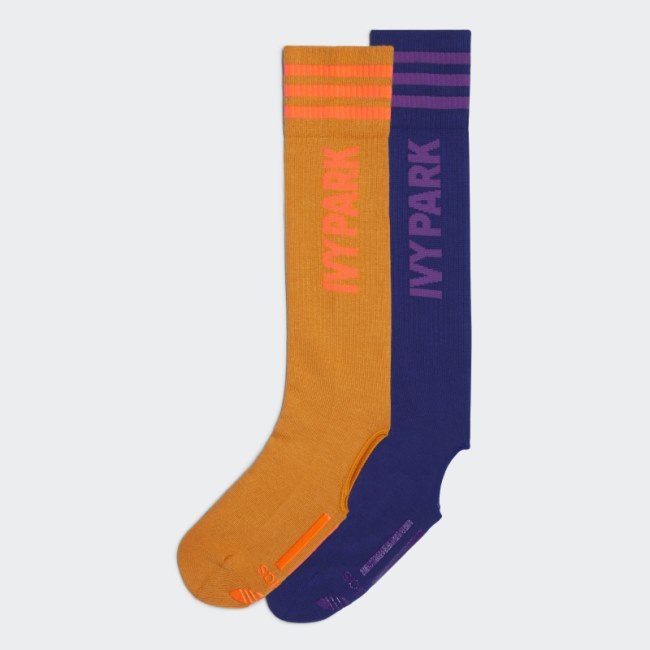 Heel Socks (2 Pairs) Adidas Focus Orange