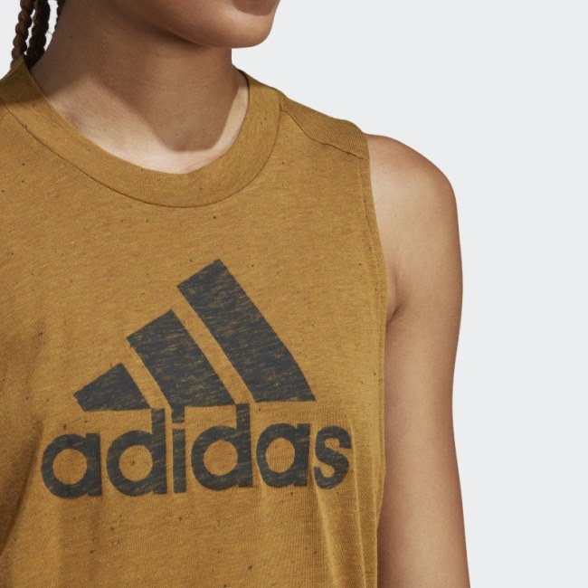 Adidas Sportswear Future Icons Winners 3.0 Tank Top Bronze Mel Hot