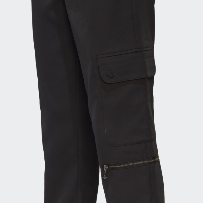 Adicolor Contempo Tailored Cargo Pants (Gender Neutral) Black Adidas