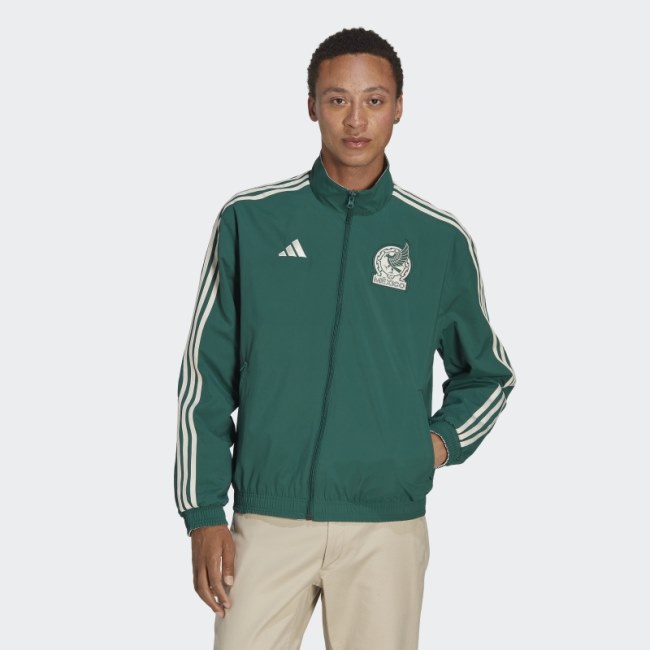 Green Adidas Mexico Anthem Jacket