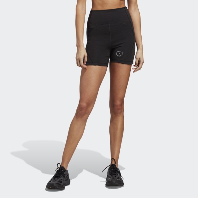 Black Adidas by Stella McCartney TrueStrength Yoga Short Leggings