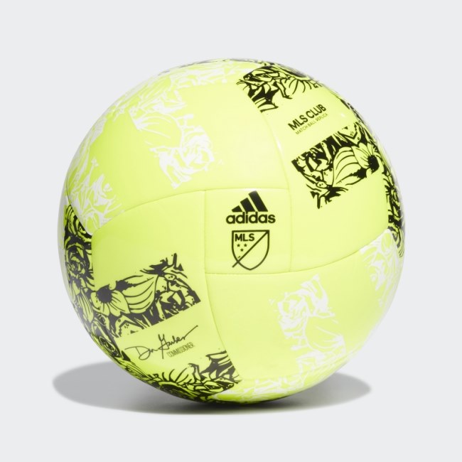 Adidas Yellow MLS Club Ball