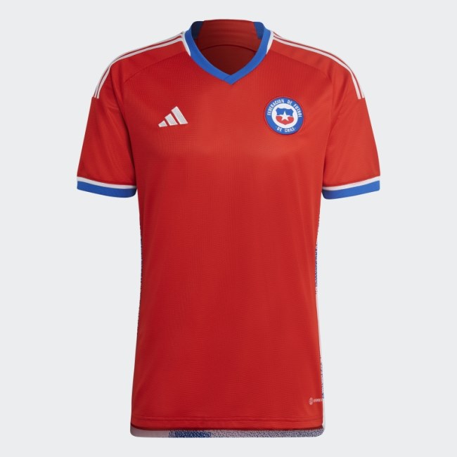 Fashion Red Chile 22 Home Jersey Adidas