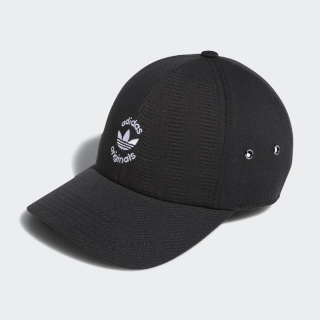 Union Strapback Hat Black Adidas