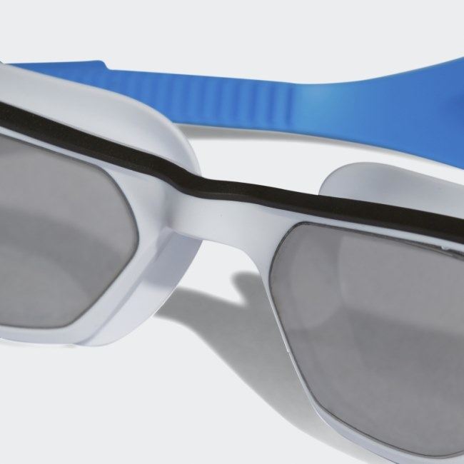 Multicolor Adidas persistar 180 mirrored swim goggle