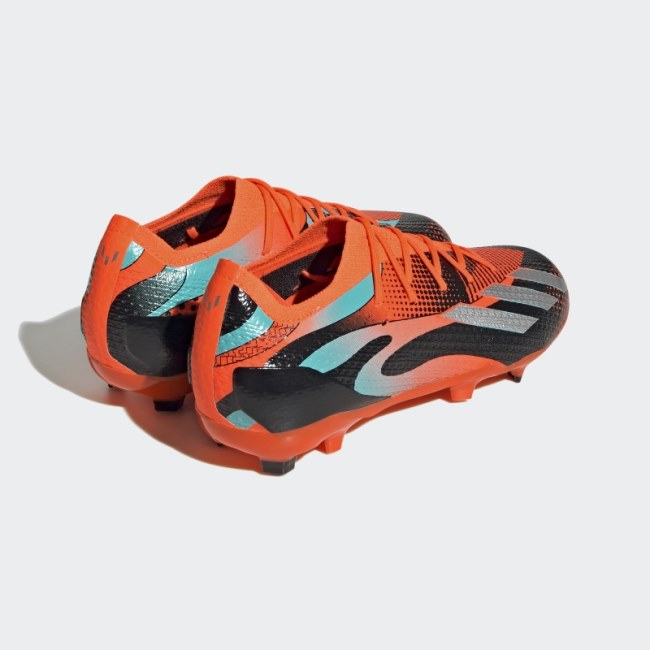 Orange X Speedportal Messi.1 Firm Ground Boots Adidas
