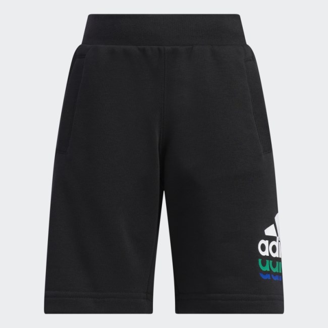 Adidas Badge of Sport Logo Shorts Black