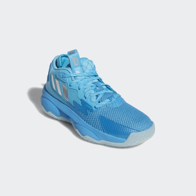 Dame 8 Basketball Shoes Adidas Cyan