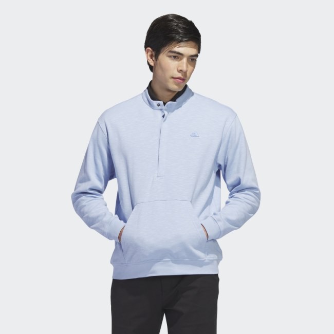 Adidas Go-To 1/4-Zip Pullover Blue Dawn