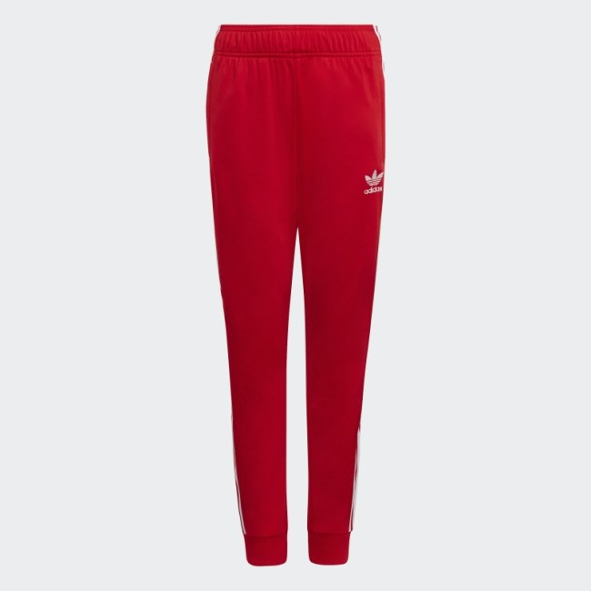Adicolor SST Tracksuit Bottoms Red Adidas
