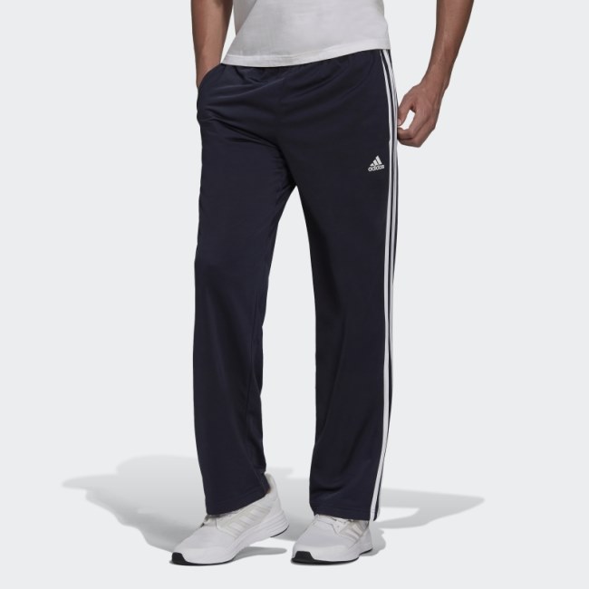 Adidas Ink Primegreen Essentials Warm-Up Open Hem 3-Stripes Track Pants