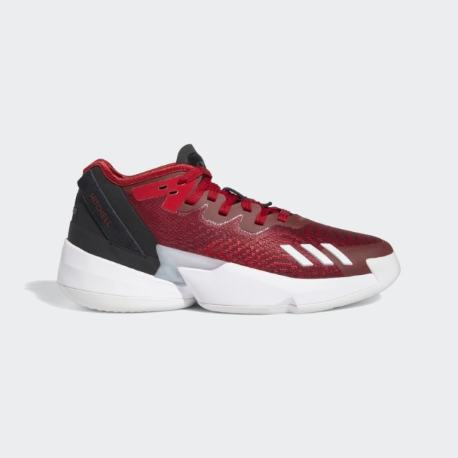 D.O.N. Issue #4 Basketball Shoes Red Adidas