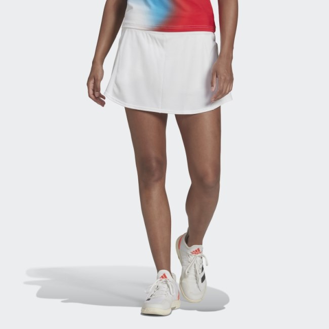 Tennis Match Skirt White Adidas
