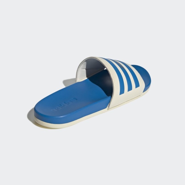 Adidas Adilette Comfort Slides Blue Rush