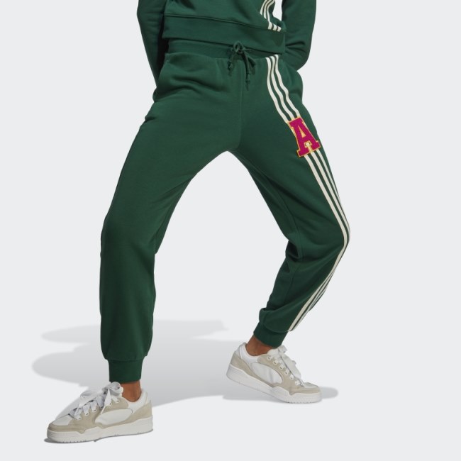 Originals 3-Stripes Leg Sweat Pants Adidas Dark Green