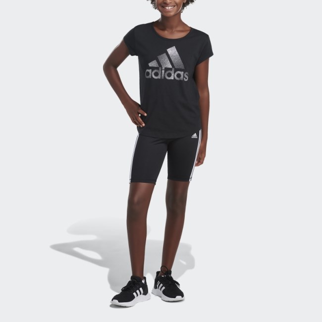 3-Stripes Bike Shorts Adidas Black