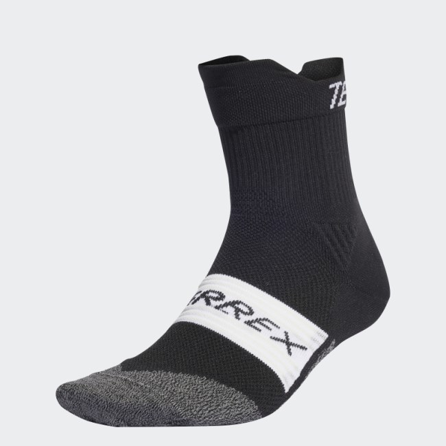 Terrex HEAT.RDY Trail Running Agravic Crew Socks Black Adidas