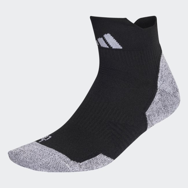 Adidas Black Running Grip Socks