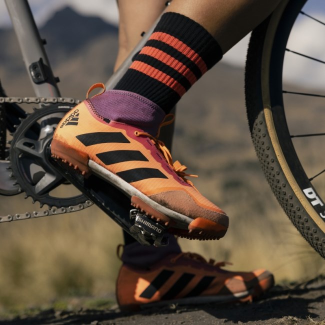 Beam Orange The Gravel Cycling Shoes Adidas