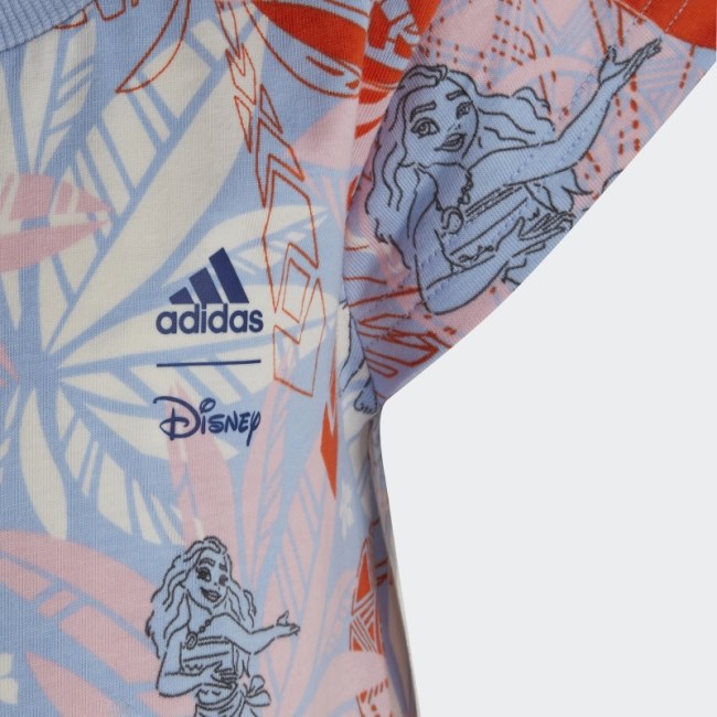 Adidas x Disney Moana Tee Set Pink