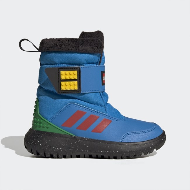 Adidas x LEGO Winterplay Boots Hot Shock Blue