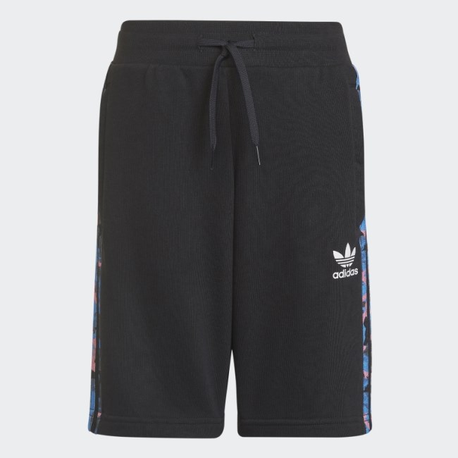 Black Adidas Camo Shorts