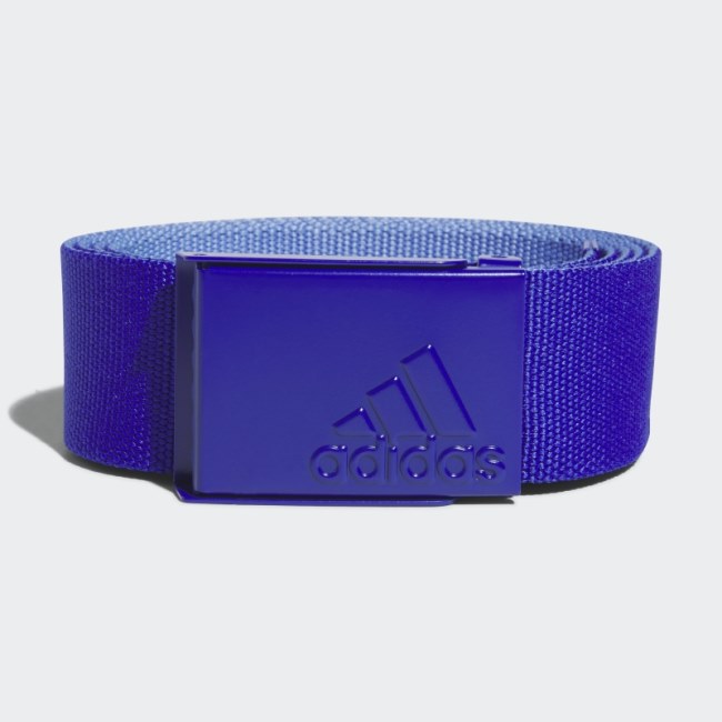 Blue Adidas Golf Reversible Web Belt