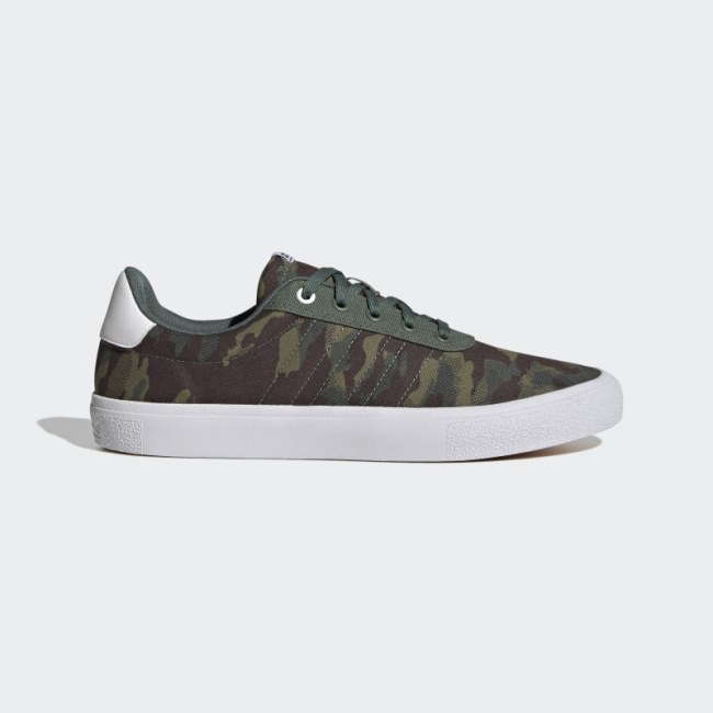 Green Oxide Vulc Raid3R Lifestyle Skateboarding 3-Stripes Branding Shoes Adidas