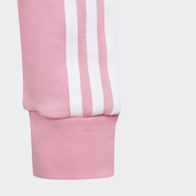 Adicolor Cropped Pink Hoodie Adidas