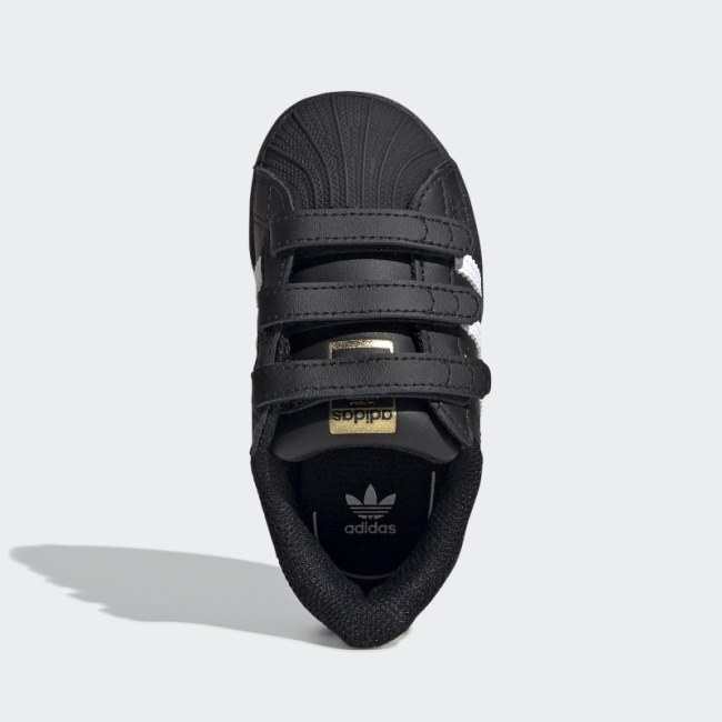 Adidas Superstar Shoes Black/White Stylish