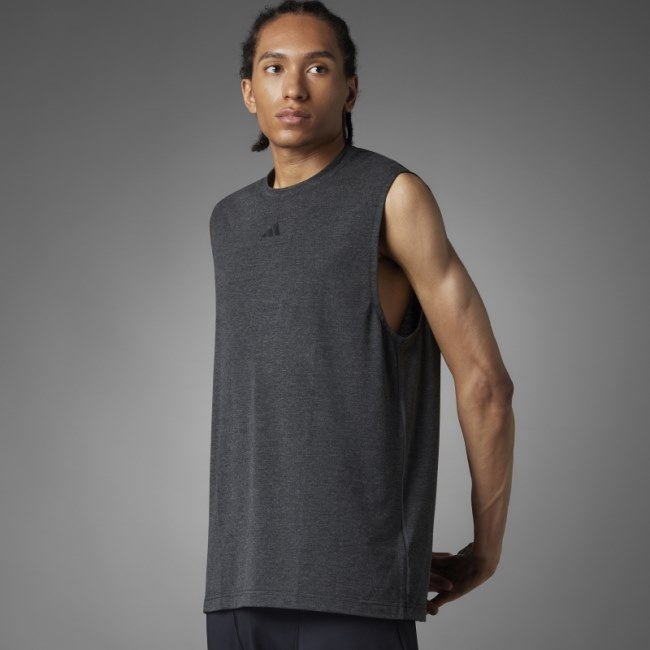 Authentic Balance Yoga Tank Top Adidas Black